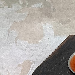 Recycled teak Tea candle holder  - Sold with or without the tea candles