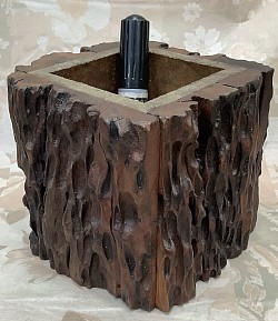 WPB-1  - Water wood pencil holder box - Closeout pricing while the supply lasts