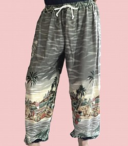 Rayon drawstring pant - RP-2    pattern  # P1C