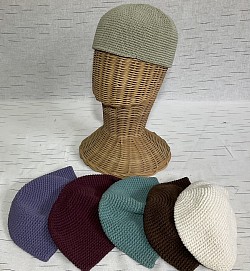 Item #  NH-16   40Thb ea  Cotton crochet skull cap-  sold in assorted colors. The supply is limited to stock on hand