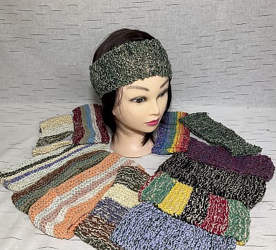 Item # TT-9 hand crochet head band