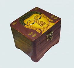 TB-27 P  (  Paint)  hand painted wooden Chest. The tone of the wood and the style and color paint can vary -unless custom ordered .