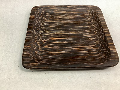 Item # PT-2    This Flat and square style Palm tray is available in many sizes