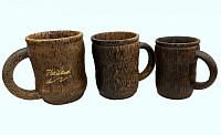 Item # PWM  Palm wood ( beer) mug. This Mug comes in 3 sizes
