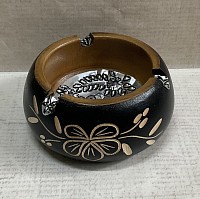 MTA- 3'', 4'' & 5''  Tall and round mango wood ash tray