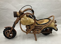 Item #  RTC-3   Handmade Rattan motorcycle ( Large size)