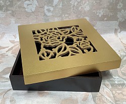 กล่อง MDF ขนาด 8 x 8 นิ้ว - ราคานี้ใช้ได้จนกว่าสินค้าจะหมด