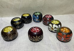 เชิงเทียนไม้มะม่วงขนาด 2 นิ้ว